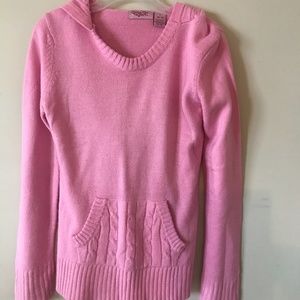 Cherry Stix Girls Pink Hoodie. Large 14/16